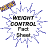 New! Weight Control Fact Sheet